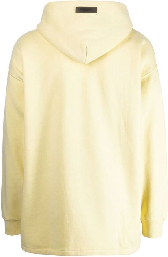 FEAR OF GOD ESSENTIALS Hoodie met logopatch Geel