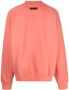 FEAR OF GOD ESSENTIALS Sweater met logoprint Oranje - Thumbnail 2