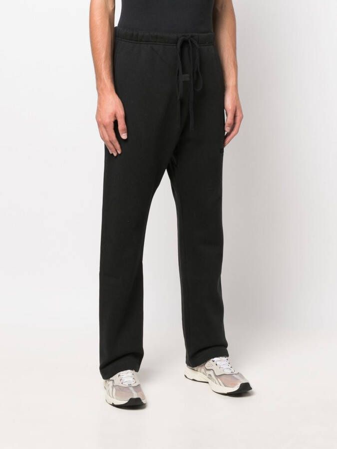 FEAR OF GOD ESSENTIALS Trainingsbroek met logoprint Zwart