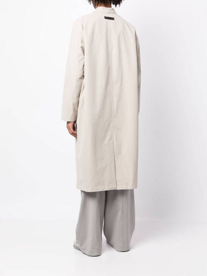 FEAR OF GOD ESSENTIALS Trenchcoat van knopen Grijs