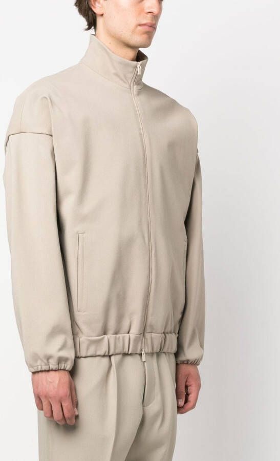 Fear Of God Trainingsjack met rits Bruin