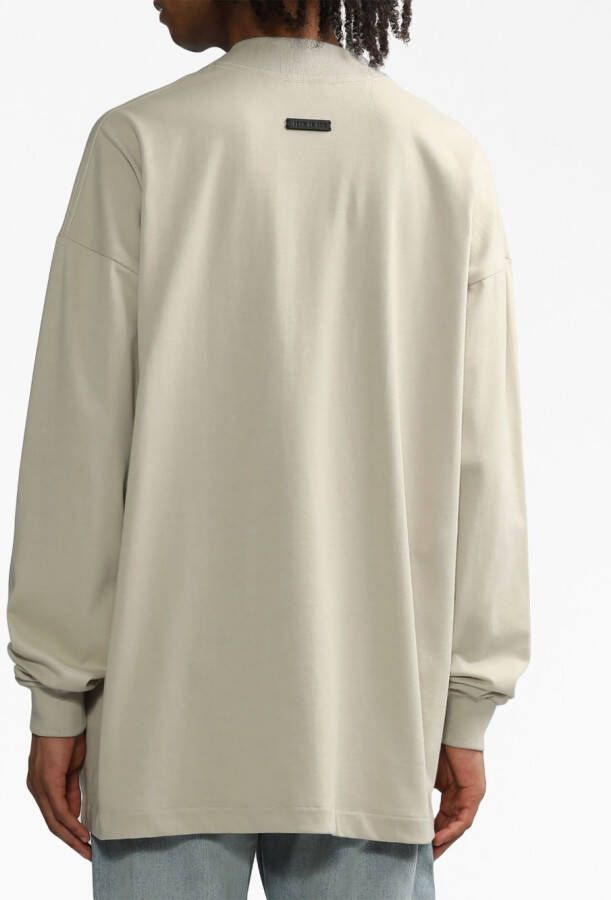 Fear Of God Sweater met geborduurd logo Beige