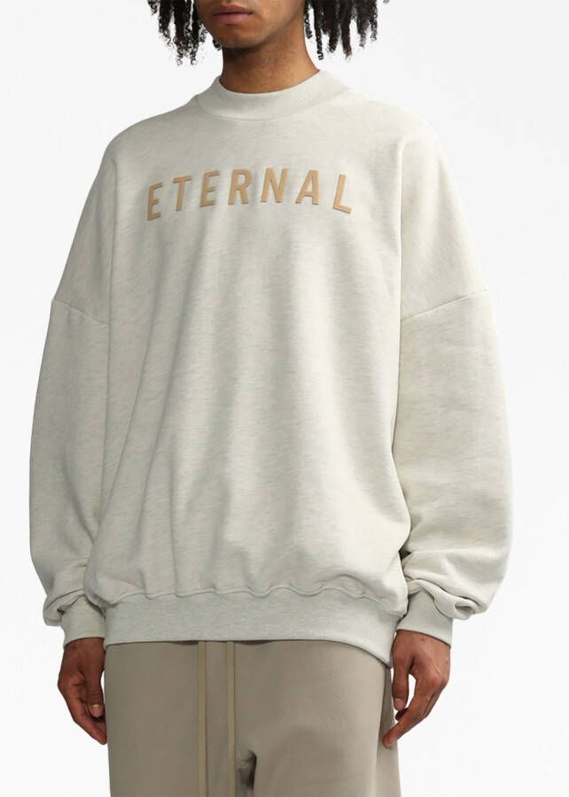 Fear Of God Sweater met logoprint Beige