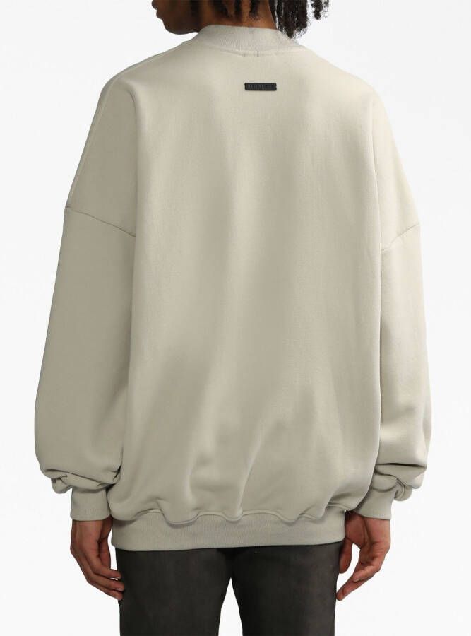 Fear Of God Sweater met geborduurd logo Beige