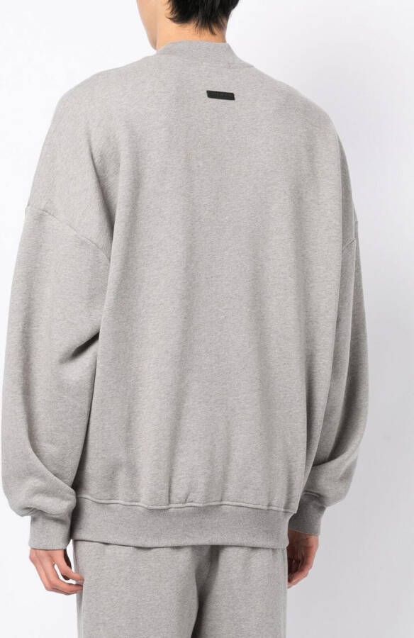 Fear Of God Sweater met tekst Grijs
