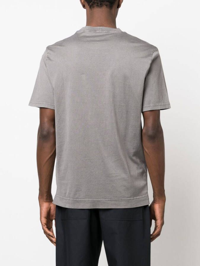 Fedeli T-shirt met ronde hals Grijs