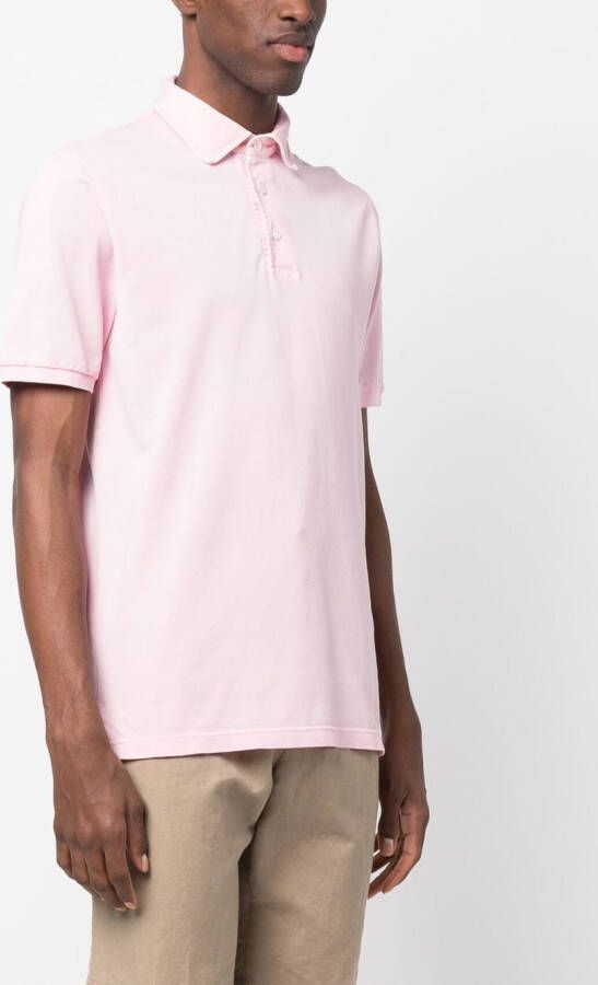 Fedeli Jersey poloshirt Roze