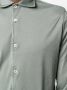 Fedeli Jersey button-down overhemd Groen - Thumbnail 4