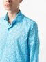 Fedeli Overhemd met print Blauw - Thumbnail 5