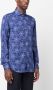 Fedeli Overhemd met paisley-print Blauw - Thumbnail 3