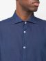 Fedeli Overhemd van popeline Blauw - Thumbnail 5
