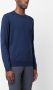 Fedeli Geribbelde trui Blauw - Thumbnail 3