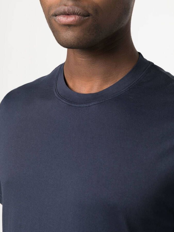 Fedeli T-shirt met ronde hals Blauw