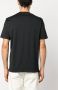 Fedeli T-shirt met ronde hals Zwart - Thumbnail 4