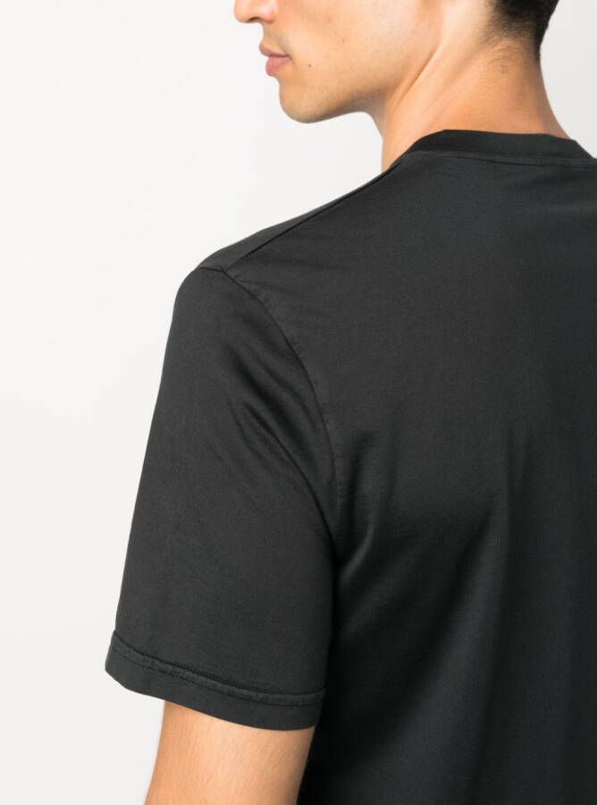 Fedeli T-shirt met ronde hals Zwart