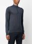 Fedeli Trui met halve rits Blauw - Thumbnail 3