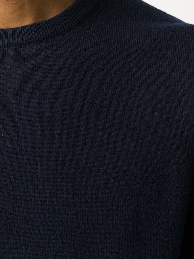 Fedeli Trui met ronde hals Blauw