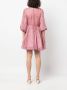 Federica Tosi Zijden jurk Roze - Thumbnail 4
