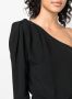 Federica Tosi Asymmetrische mini-jurk Zwart - Thumbnail 5