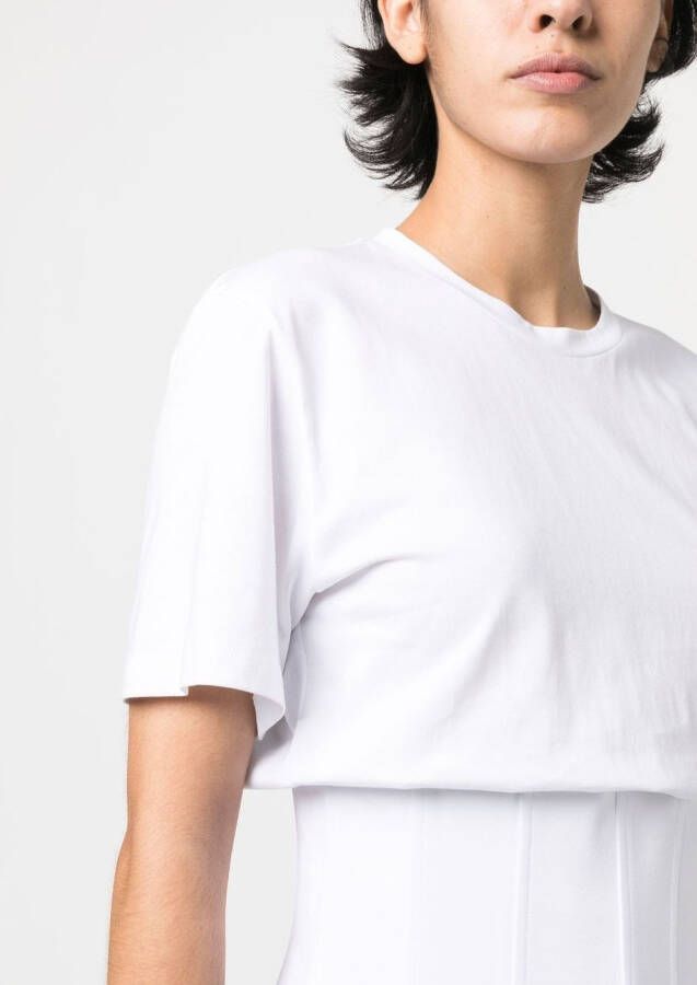 Federica Tosi T-shirt met korte mouwen Wit