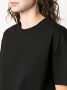 Federica Tosi Cropped T-shirt Zwart - Thumbnail 5