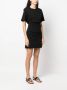 Federica Tosi Mini-jurk met getailleerde taille Zwart - Thumbnail 3