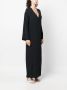 Federica Tosi Maxi-jurk met V-hals Zwart - Thumbnail 3