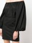 Federica Tosi Off-shoulder jurk Zwart - Thumbnail 5