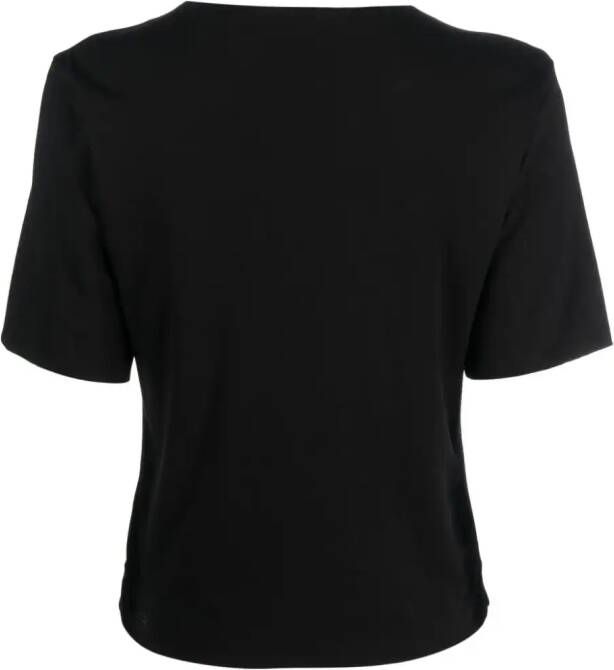 Federica Tosi T-shirt met print Zwart