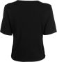Federica Tosi T-shirt met print Zwart - Thumbnail 2