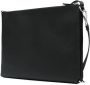 FENDI Clutch met logo-reliëf Zwart - Thumbnail 3