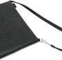 FENDI Clutch met logo-reliëf Zwart - Thumbnail 4