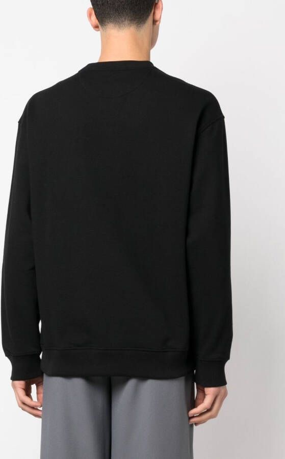 FENDI Sweater met FF-logo Zwart