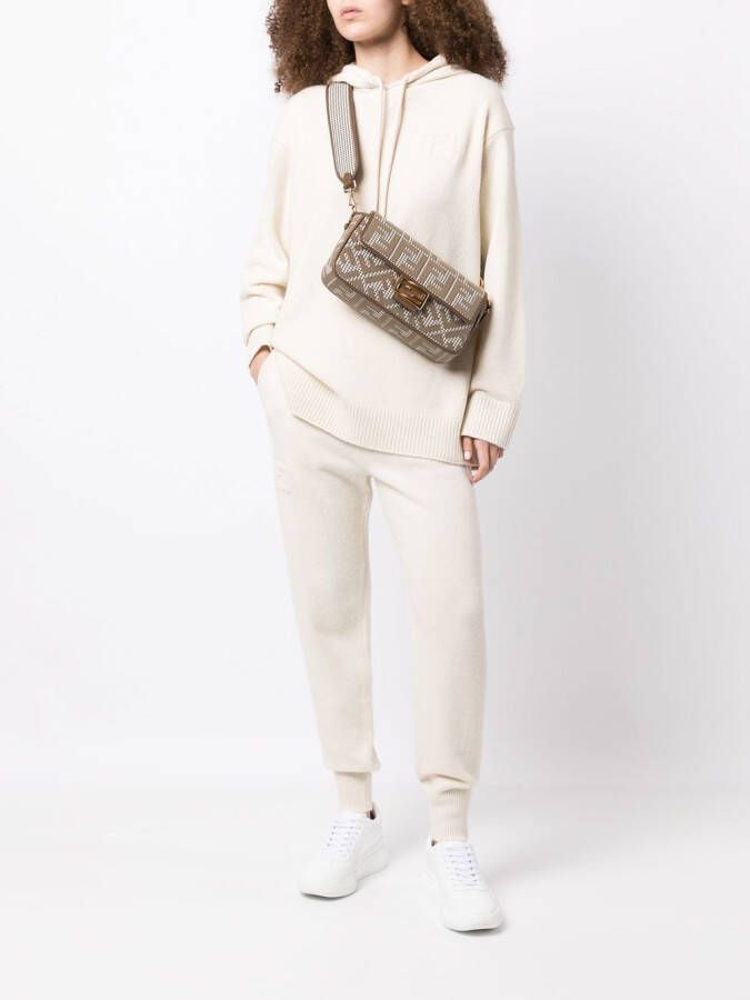 FENDI Gebreide broek Wit
