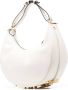 FENDI graphy leren schoudertas Wit - Thumbnail 4