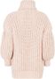 FENDI Grofgebreide coltrui Roze - Thumbnail 1