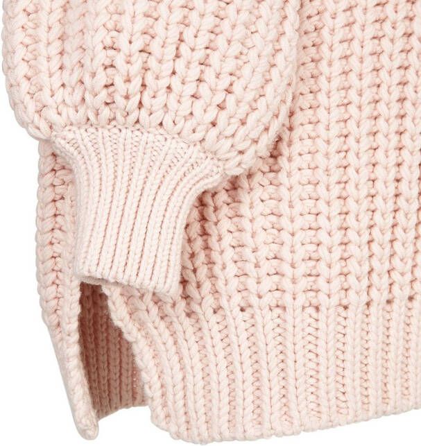 FENDI Grofgebreide coltrui Roze