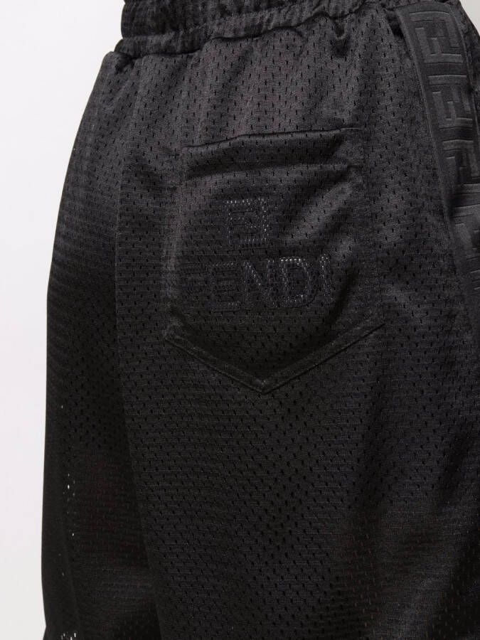 FENDI High waist shorts Zwart