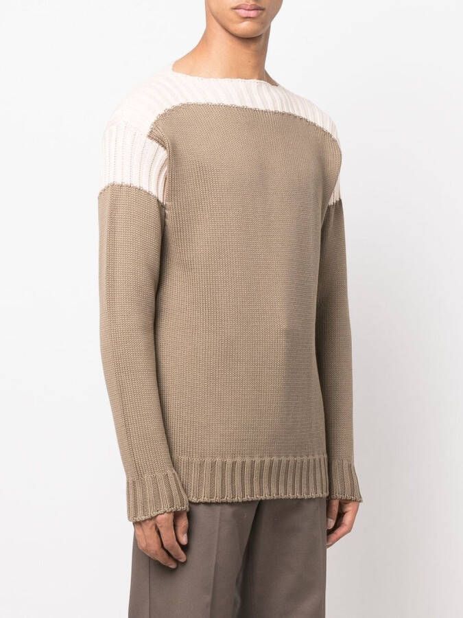 FENDI Trui met FF-patroon Bruin