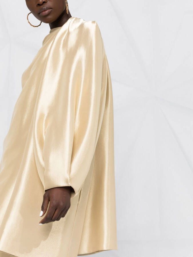 FENDI Jurk met metallic-effect Zwart