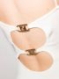 FENDI Jurk met spaghettibandjes Beige - Thumbnail 4