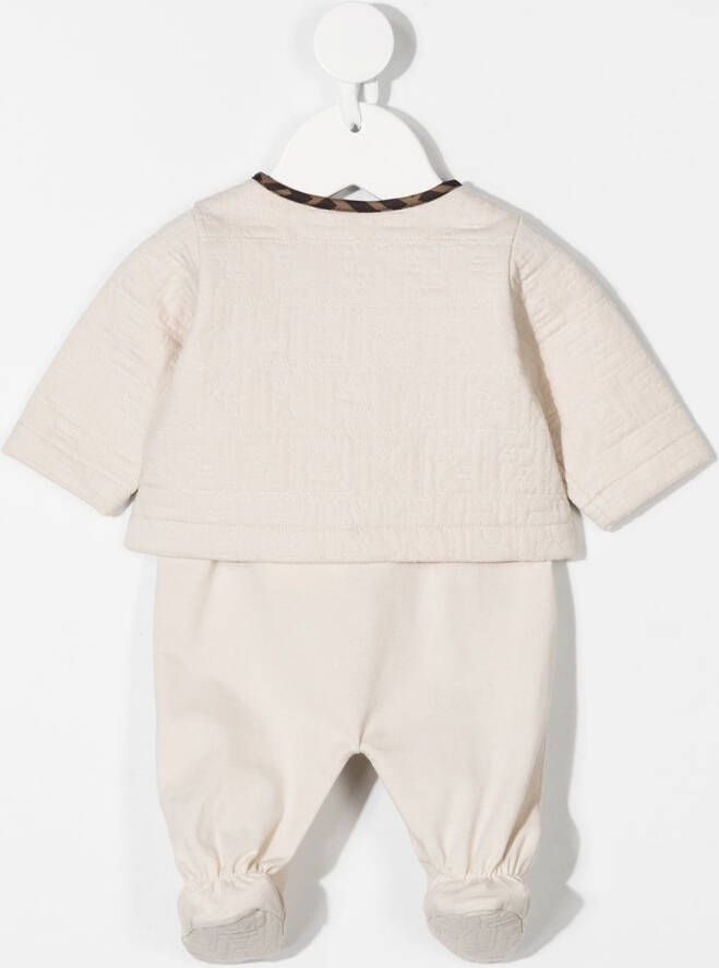 Fendi Kids Babypakje Beige