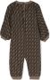 Fendi Kids Pyjama met logoprint Bruin - Thumbnail 2