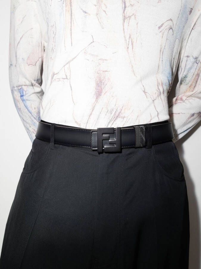 FENDI Omkeerbare riem Zwart