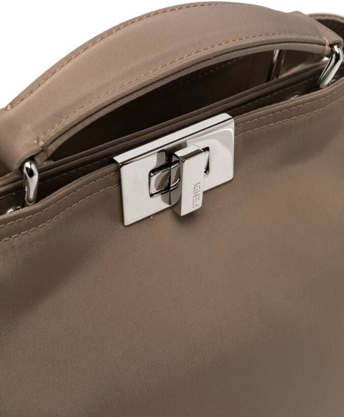 FENDI Peekaboo messengertas Beige