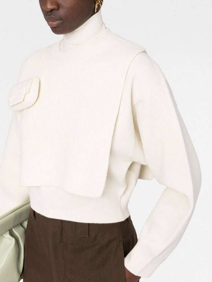 FENDI Coltrui met zakdetail Beige