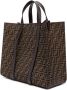 FENDI Shopper met monogram jacquard Bruin - Thumbnail 3