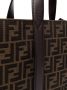 FENDI Shopper met monogram jacquard Bruin - Thumbnail 4