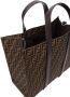 FENDI Shopper met monogram jacquard Bruin - Thumbnail 5