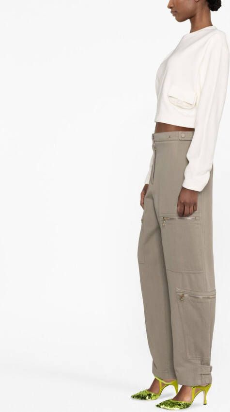 FENDI Straight broek Groen